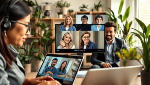 remote customer service team