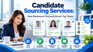 Candidate sourcing services helping U.S. businesses identify qualified professionals and build hiring pipelines